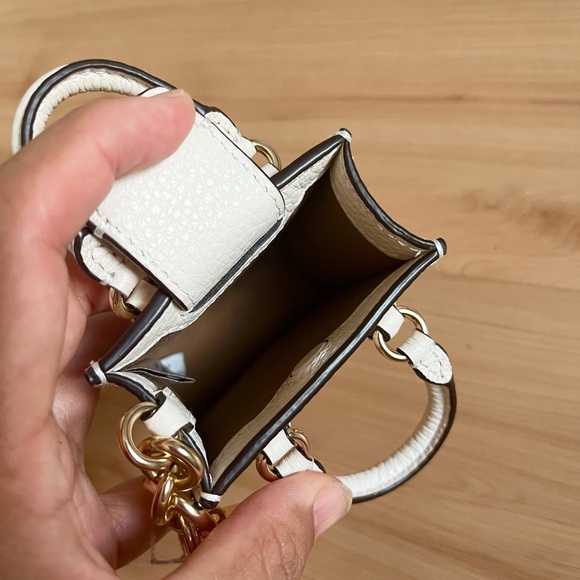 Coach North/South Mini Tote Bag Charm With Star Print # CX074 - Picture 5 of 5